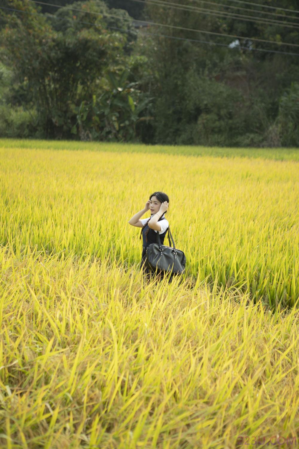 秋日的稻香 - 29P - 摄影：BENLEON - 模特：黄子卿_sunny-艺语图