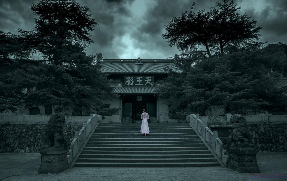 问佛 – 38P – 摄影：龍叔 – 模特： 阿莲-艺语图