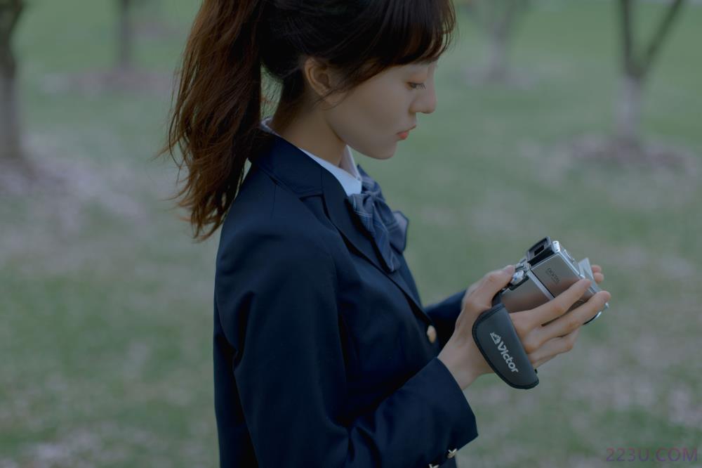 樱花渐落 – 39P – 摄影：白杨 – 模特：汤兮兮-艺语图