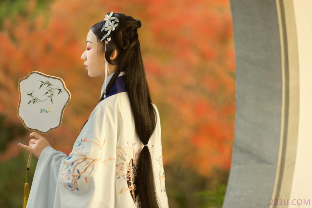 丹枫入秋 - 26P - 摄影：若寒Rock - 模特：门门-艺语图