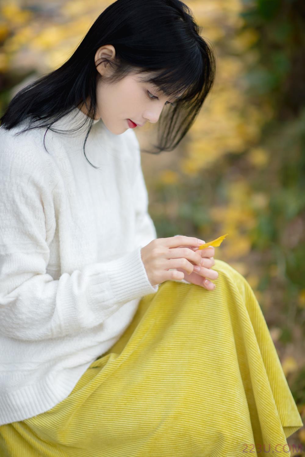 银杏之恋 – 37P – 摄影：大千Gz – 模特：雨文-艺语图