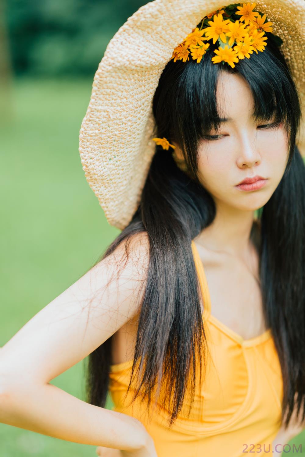 菠萝少女 – 29P – 摄影：若寒Rock – 模特：三重子-kiki-艺语图