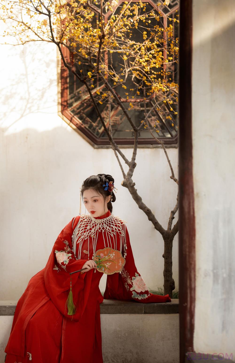 寒香 - 18P - 摄影：花间 - 模特：三也子-艺语图