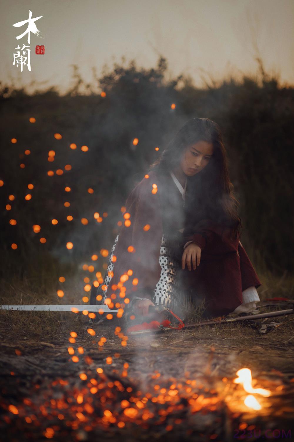 木兰 - 24P - 摄影：从暮暮 - 模特：Annie熊安妮-艺语图