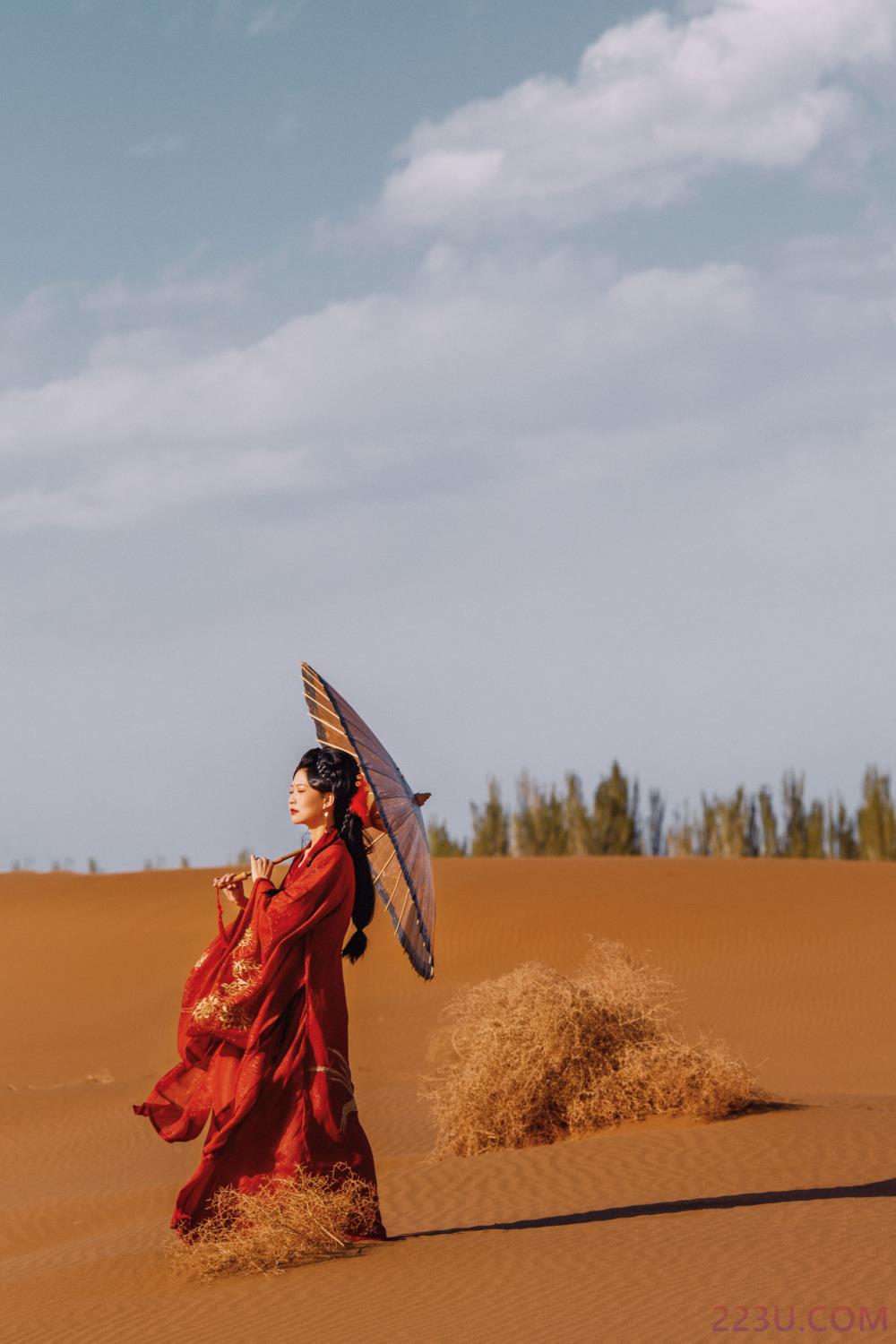 漠上行 - 27P - 摄影：若寒Rock - 模特：兔小白-艺语图