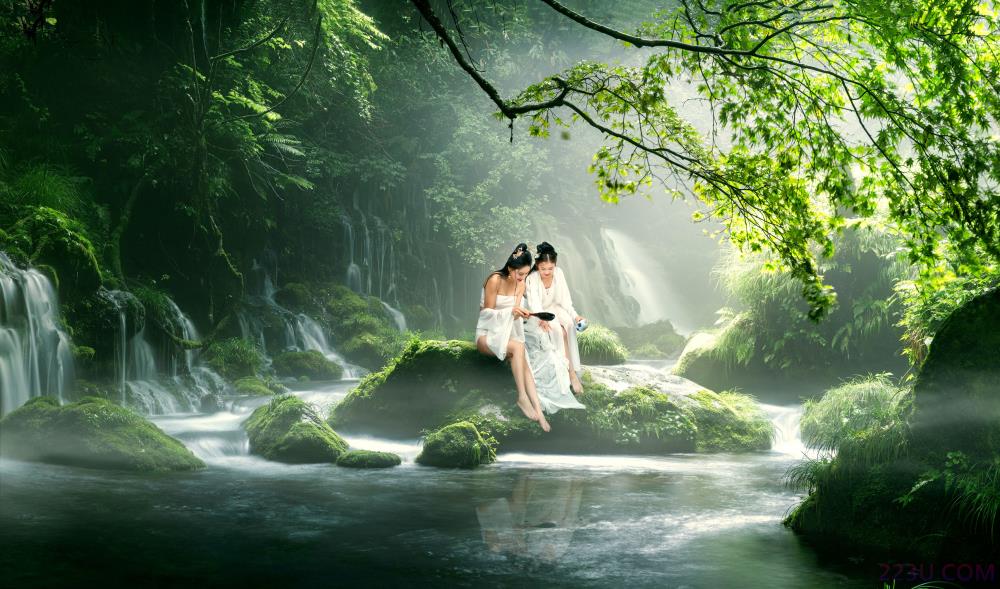 森林仙子 – 25P – 摄影：龍叔 – 模特：敏敏-艺语图