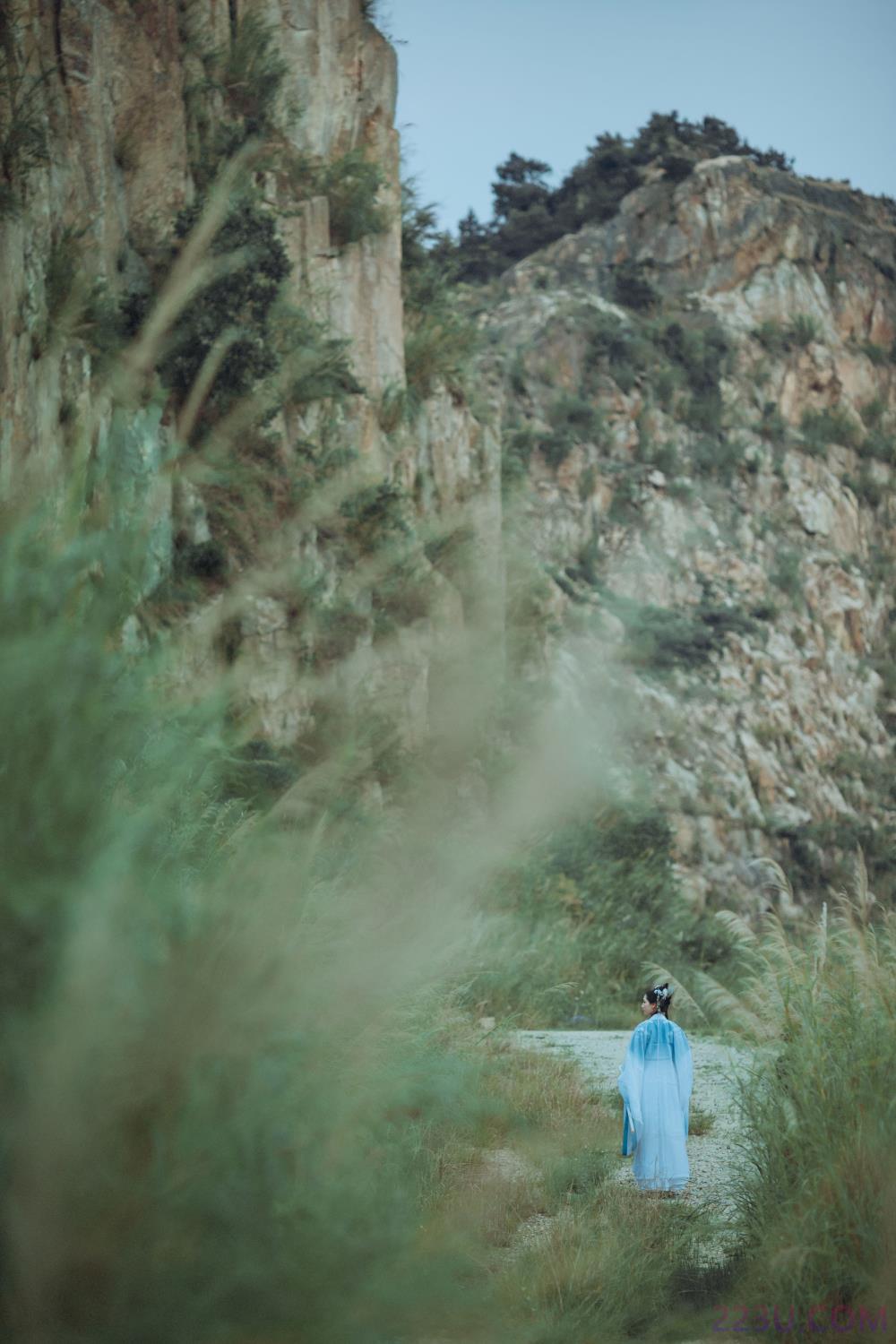 青衫隐 - 27P - 摄影：若寒Rock - 模特：筱谖-艺语图