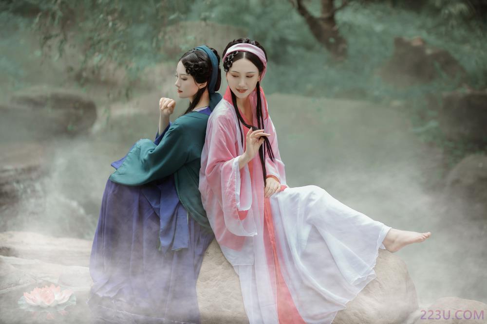 青白 – 20P – 摄影：辜深深 – 模特：翰音-艺语图