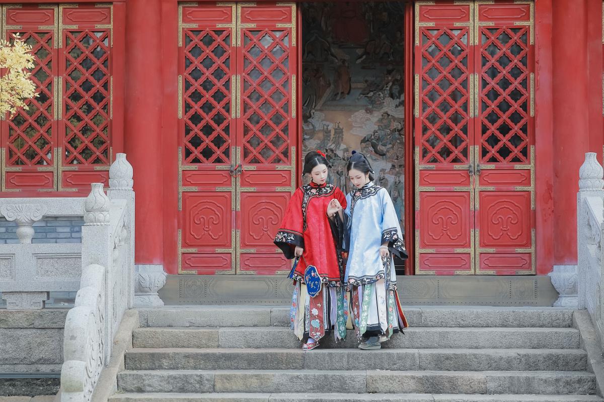 宫墙柳 - 摄影：子瞬 - 模特：_喵喵家的小鱼干_-艺语图