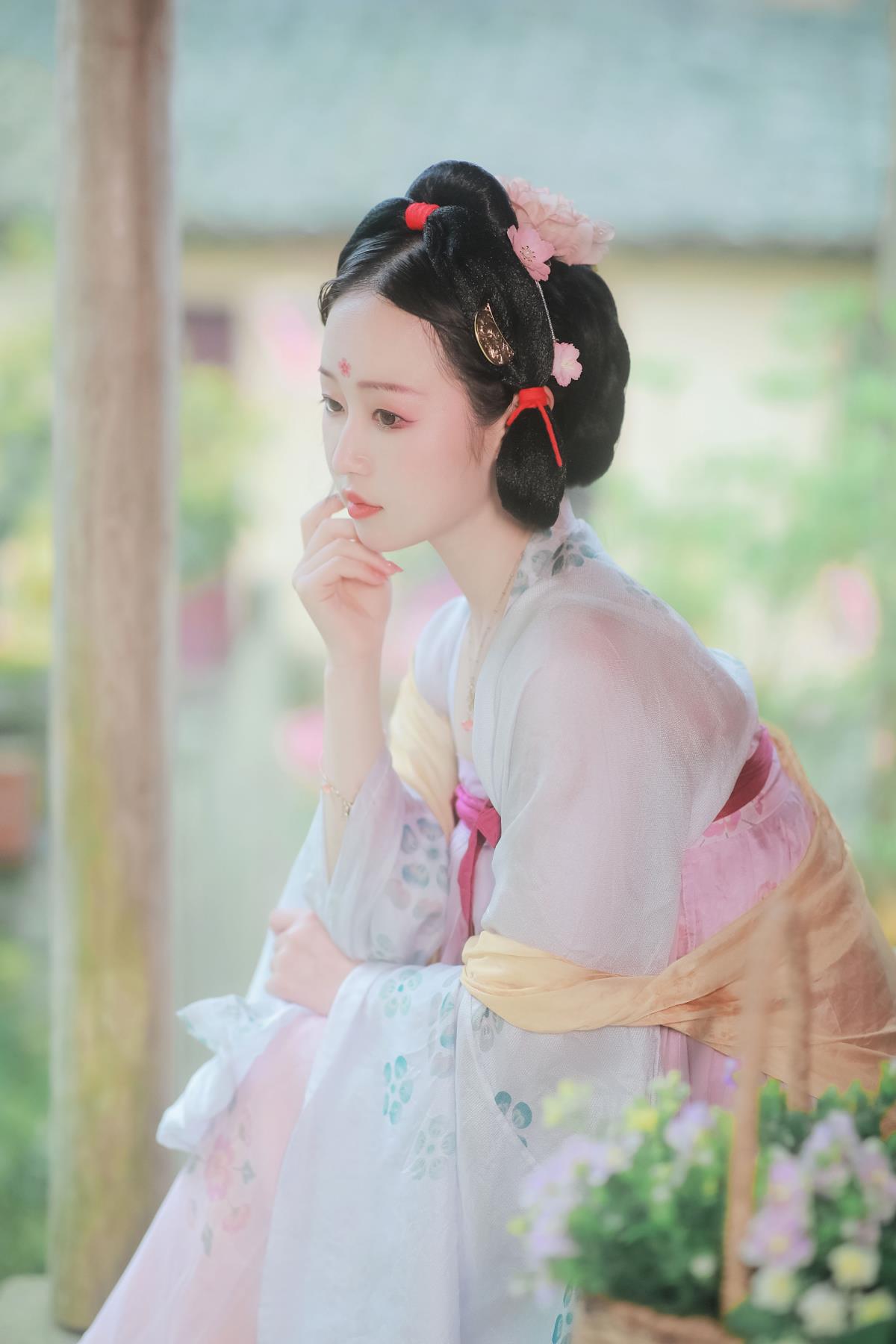 有美一人 - 摄影：子瞬 - 模特：大头小甜甜-艺语图