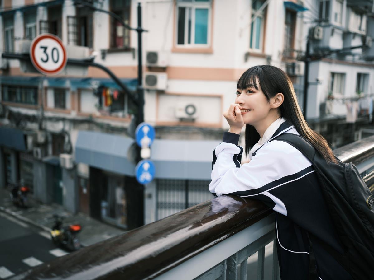 校服 - 摄影：tiandi - 模特：小飞鸟同学-艺语图