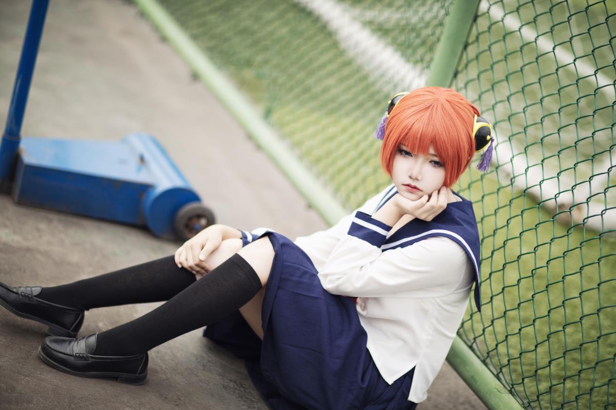 银魂：神乐3Z – 摄影：筱溪 – 模特：灰猫-艺语图