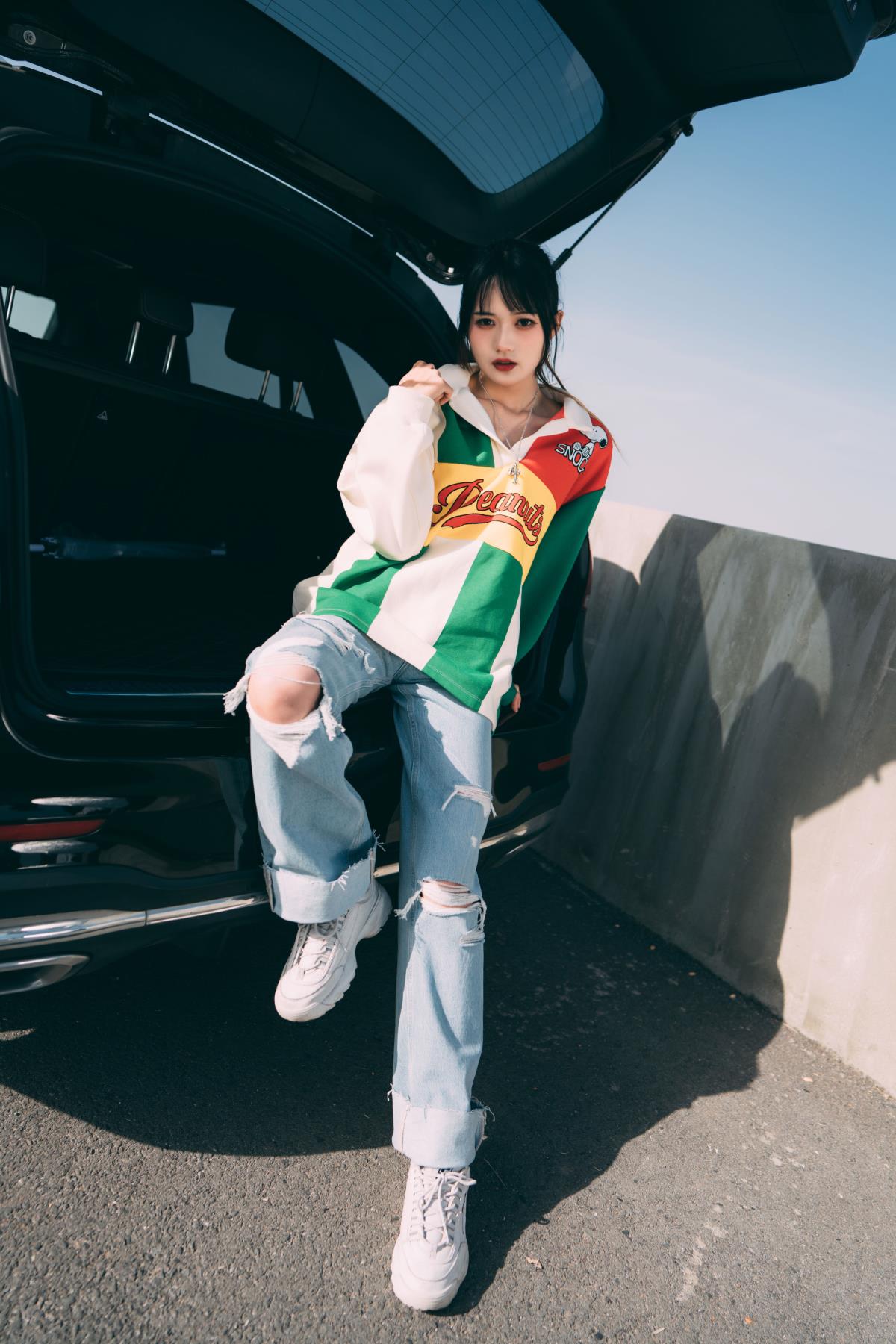 阳光滨海 – 摄影：雷斯写真集 – 模特：兔子Zzz不吃胡萝卜-艺语图