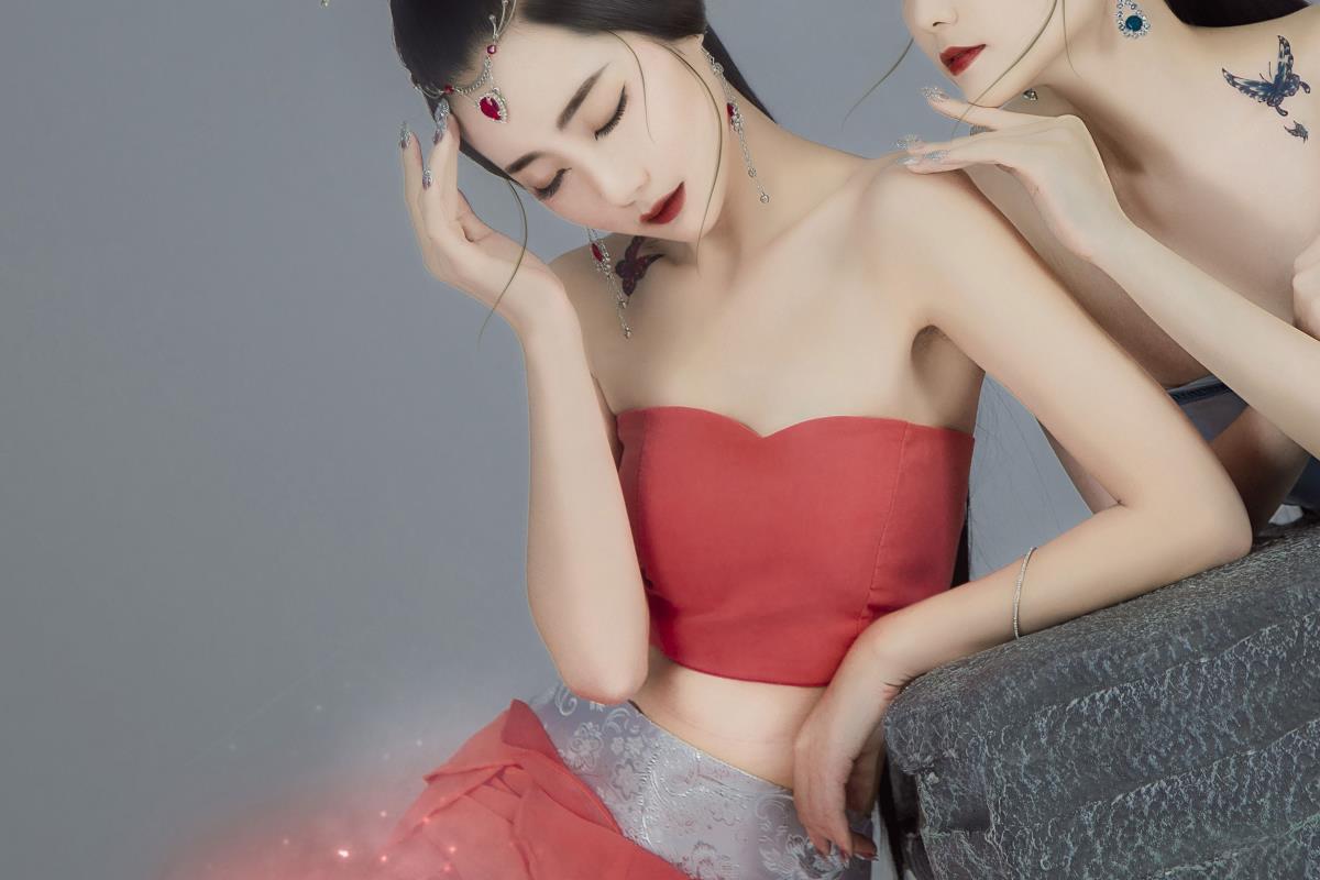 鲛鳞赋 - 摄影:@鹏叔 - 模特:娜宝-艺语图