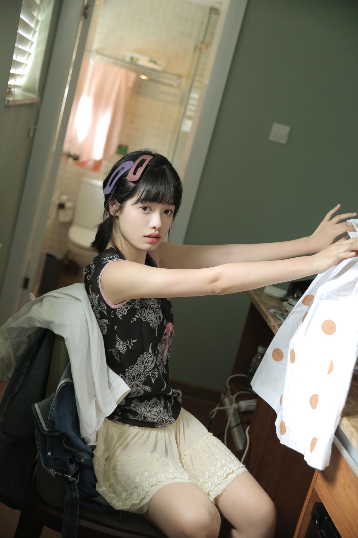 午后慵懒时刻 - 摄影：三园猫 - 模特：叛逆的捡捡唯-艺语图