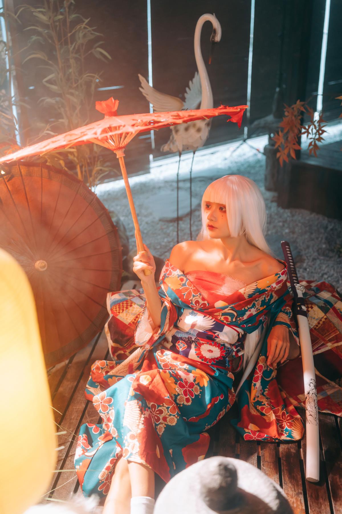 枫与刀 - 摄影：雷斯写真集 - 模特：兔子Zzz不吃胡萝卜-艺语图