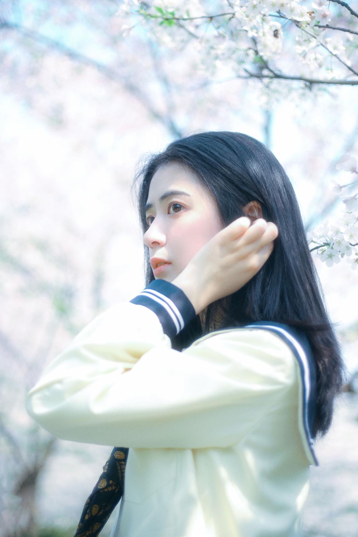 春日早樱 - 摄影：z琼之之之 - 模特：瞳人儿-艺语图