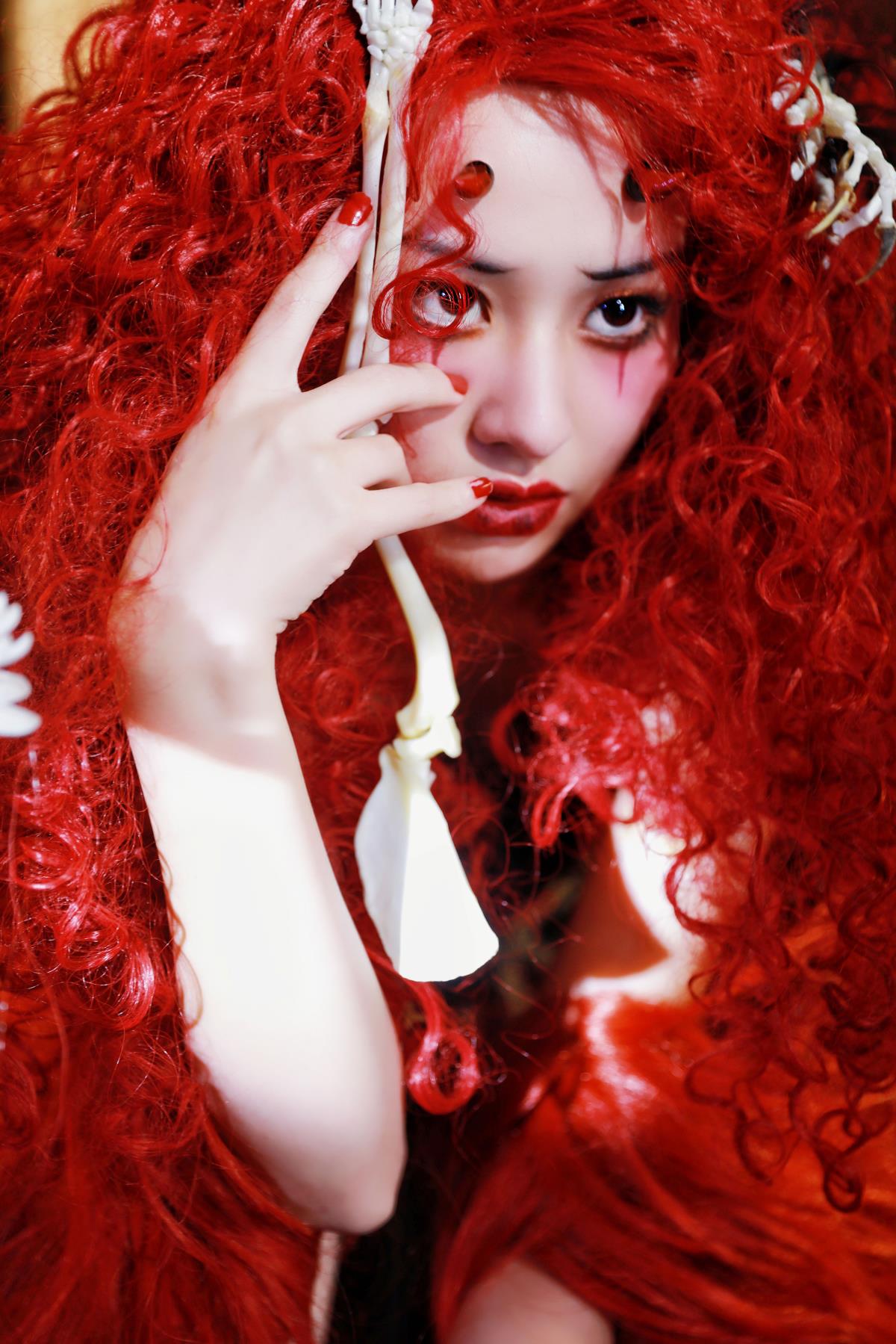 地狱琴手 – 摄影：竹间 – 模特：相泽希子-艺语图