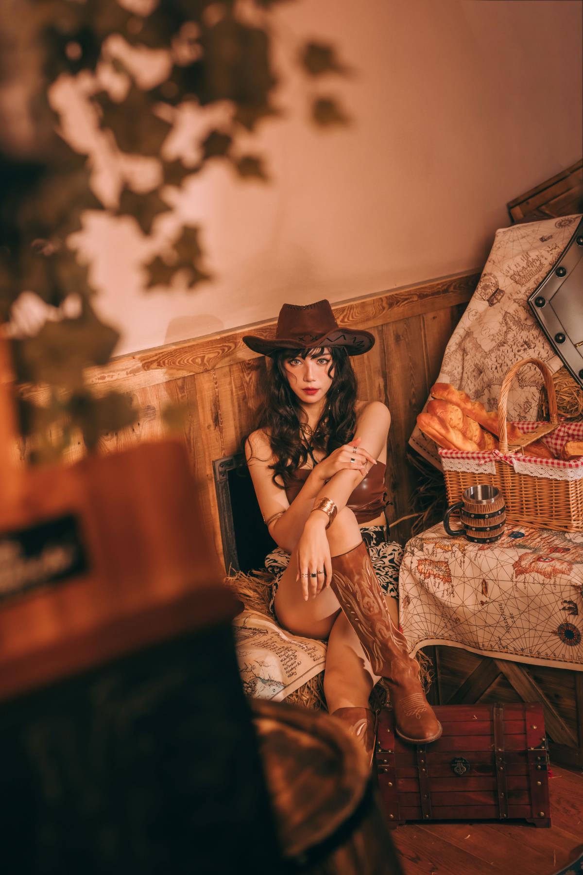 牛仔不忙 – 摄影：雷斯写真集 – 模特：贰加六-艺语图