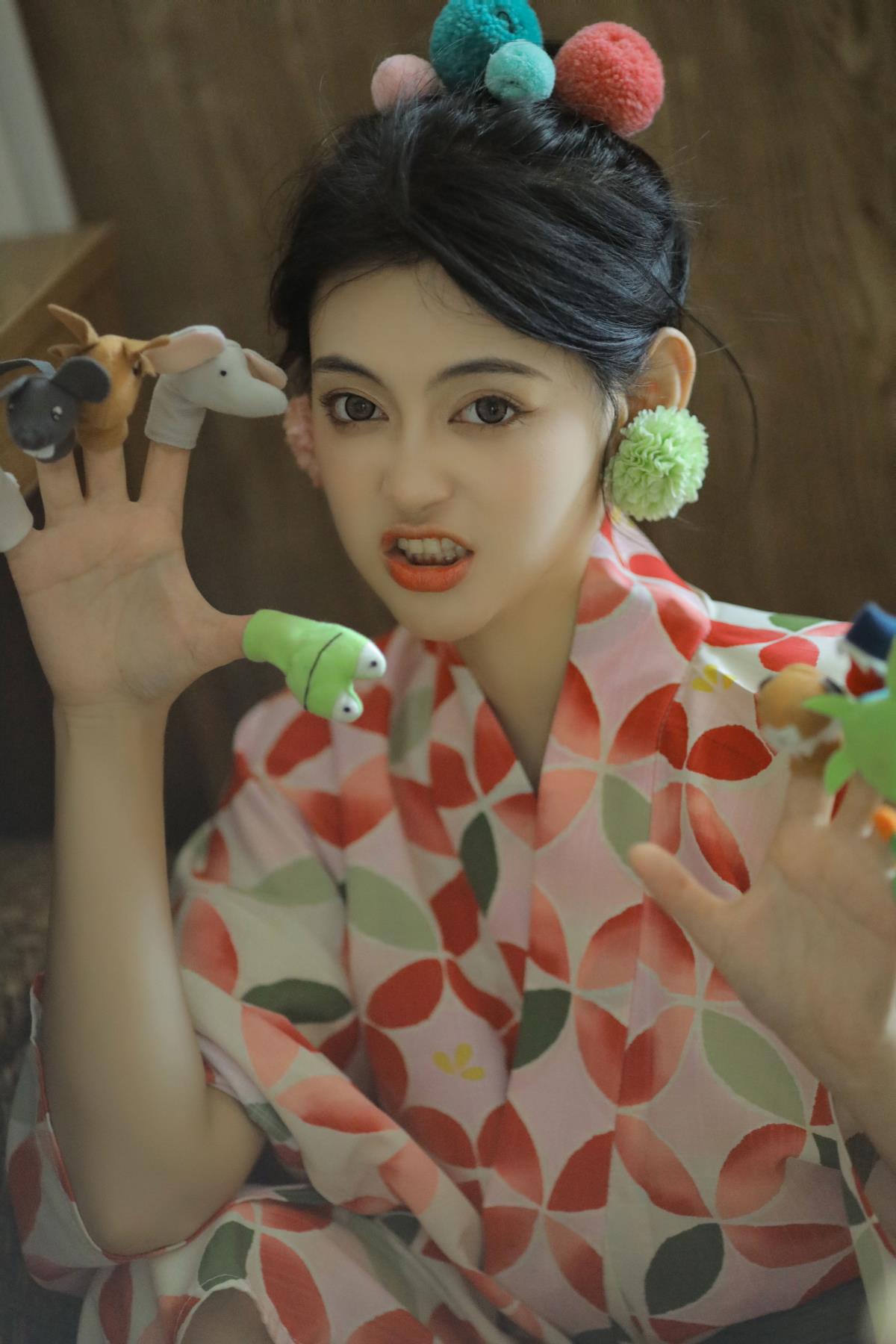 和服少女宅家记 - 摄影：Sa娇少女写真馆 - 模特：傅四维儿-艺语图