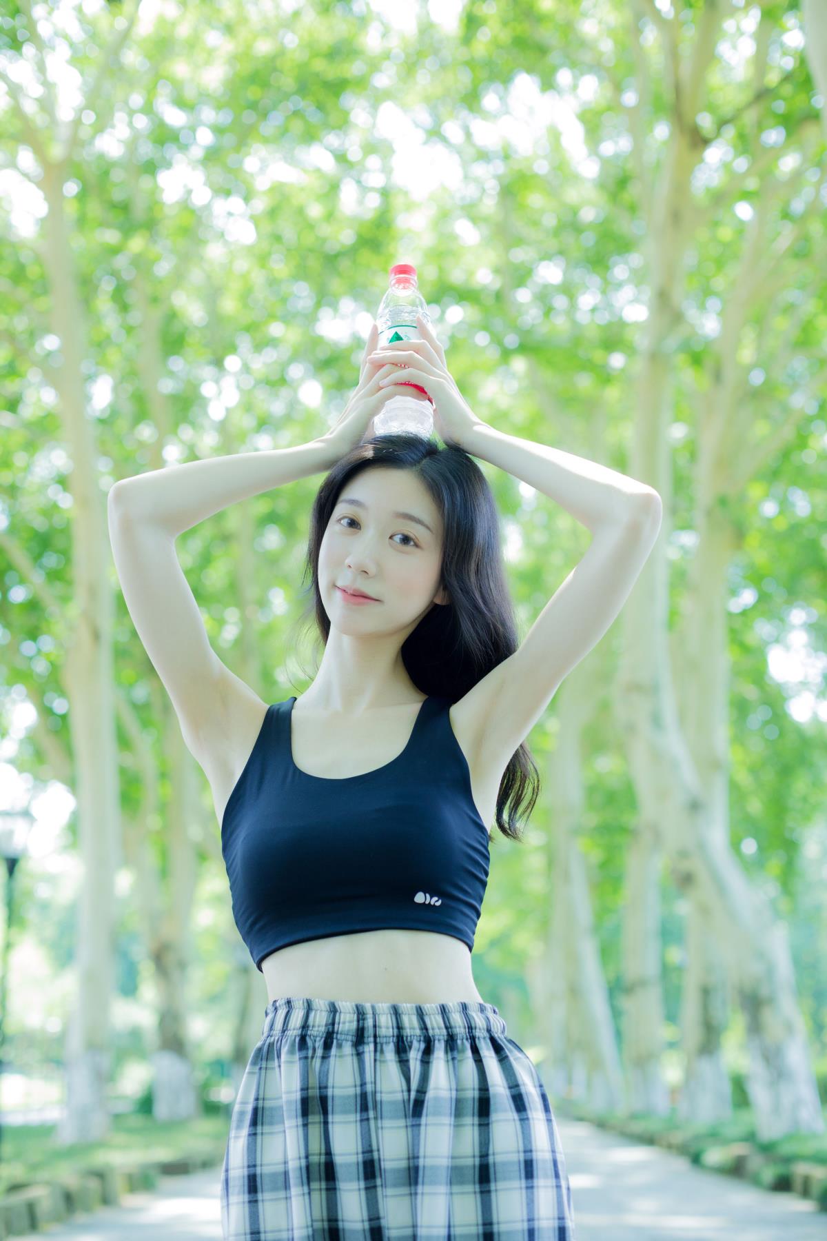 晨练日 - 摄影：LLL_Lia_ - 模特：饲猫少女--艺语图