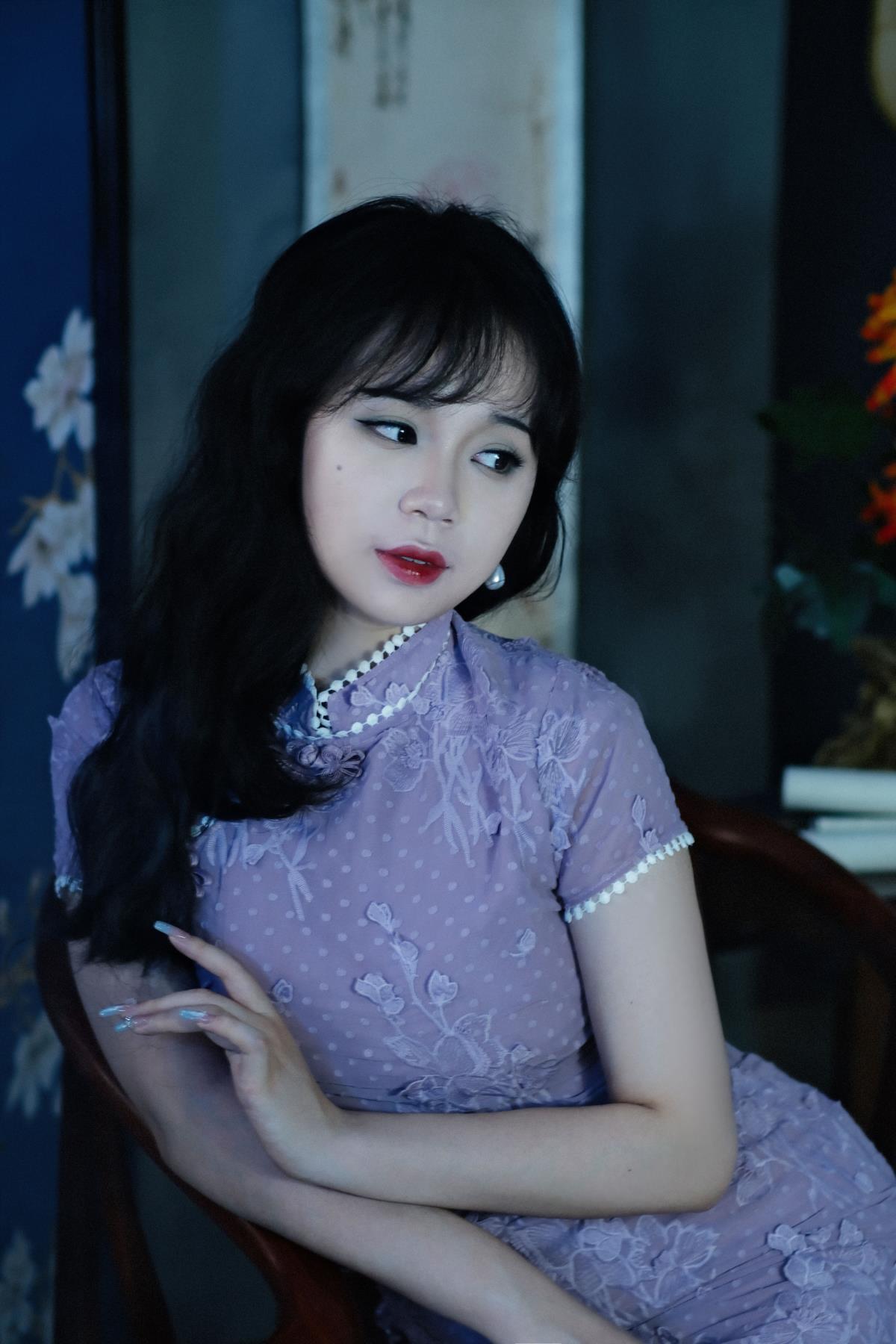 紫藤 – 摄影：一口流心芝士 – 模特：一只高高-艺语图