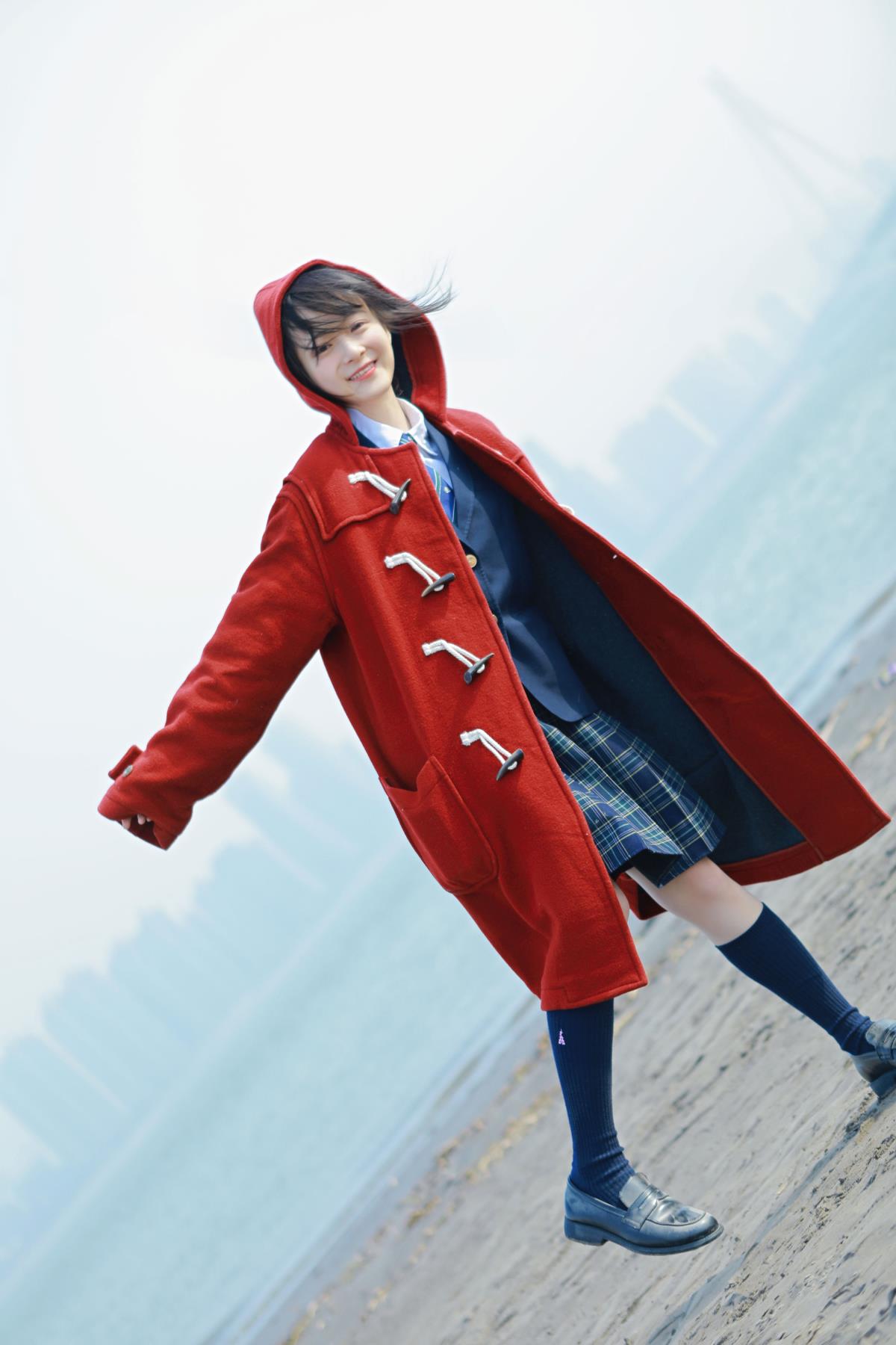 冬日海 - 摄影：摄影师暗栀 - 模特：甜酒八號-艺语图