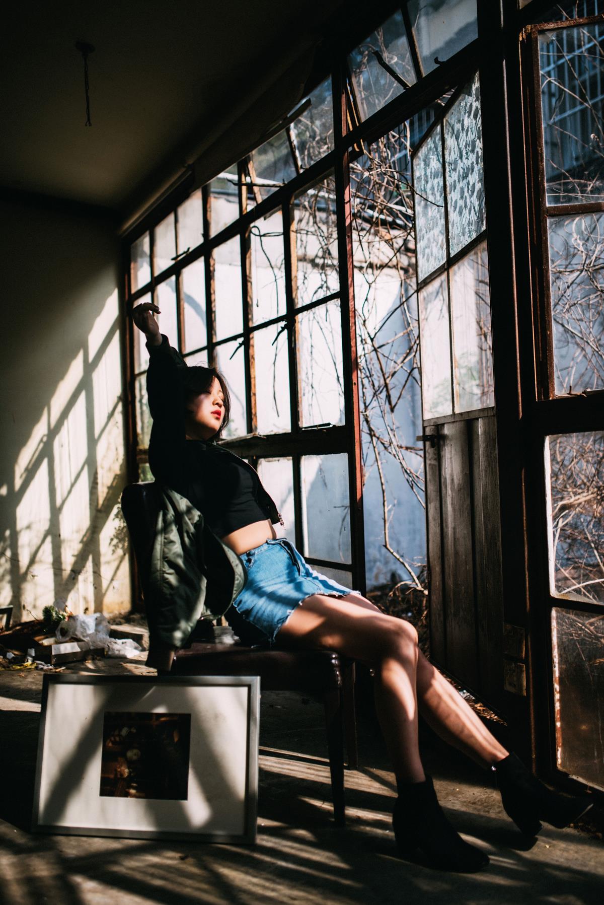 空房间 - 摄影：拍照的青山 - 模特：柠檬-艺语图