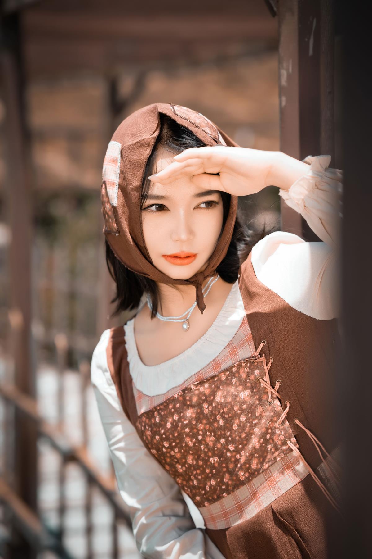 牧场里的少女 - 摄影：惑魂影 - 模特：月光-艺语图