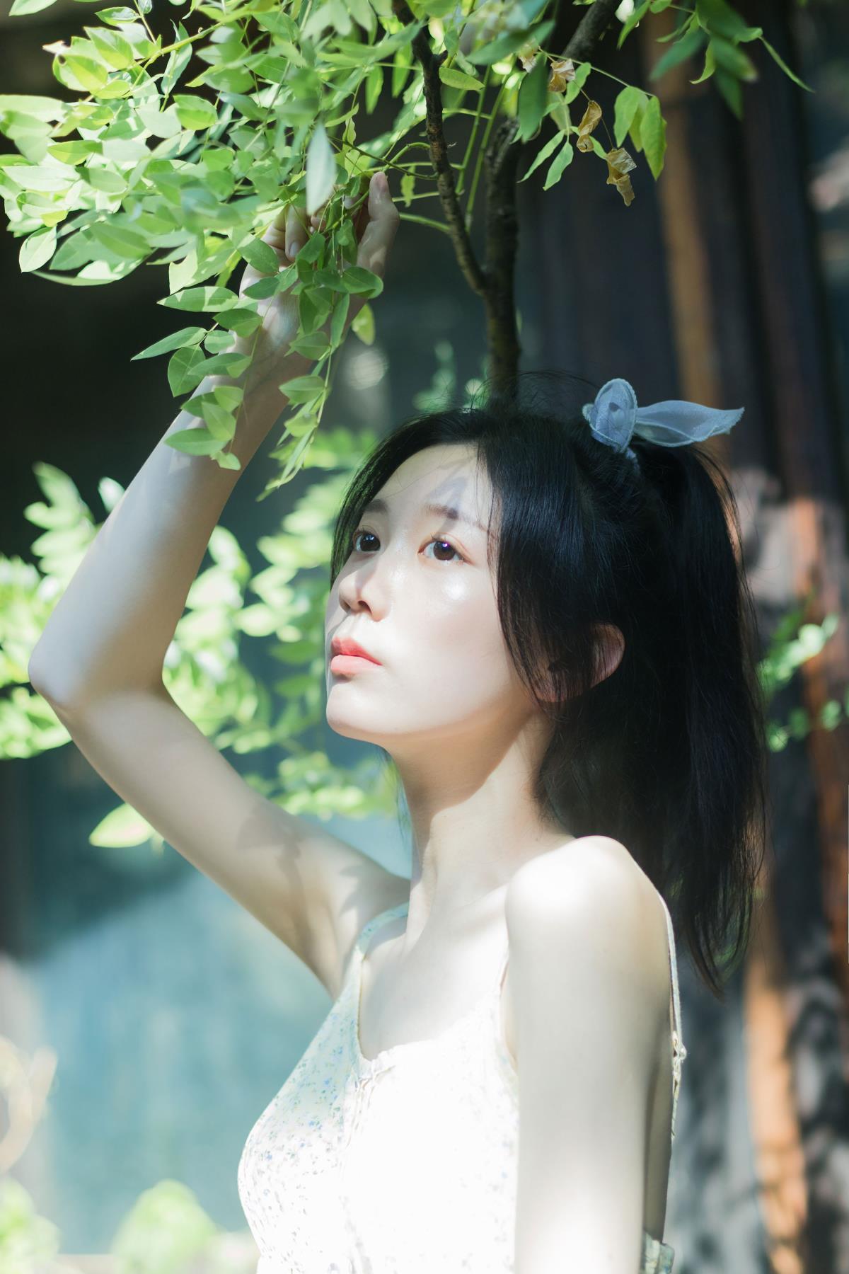 夏日凌霄 - 摄影：LLL_Lia_ - 模特：饲猫少女--艺语图