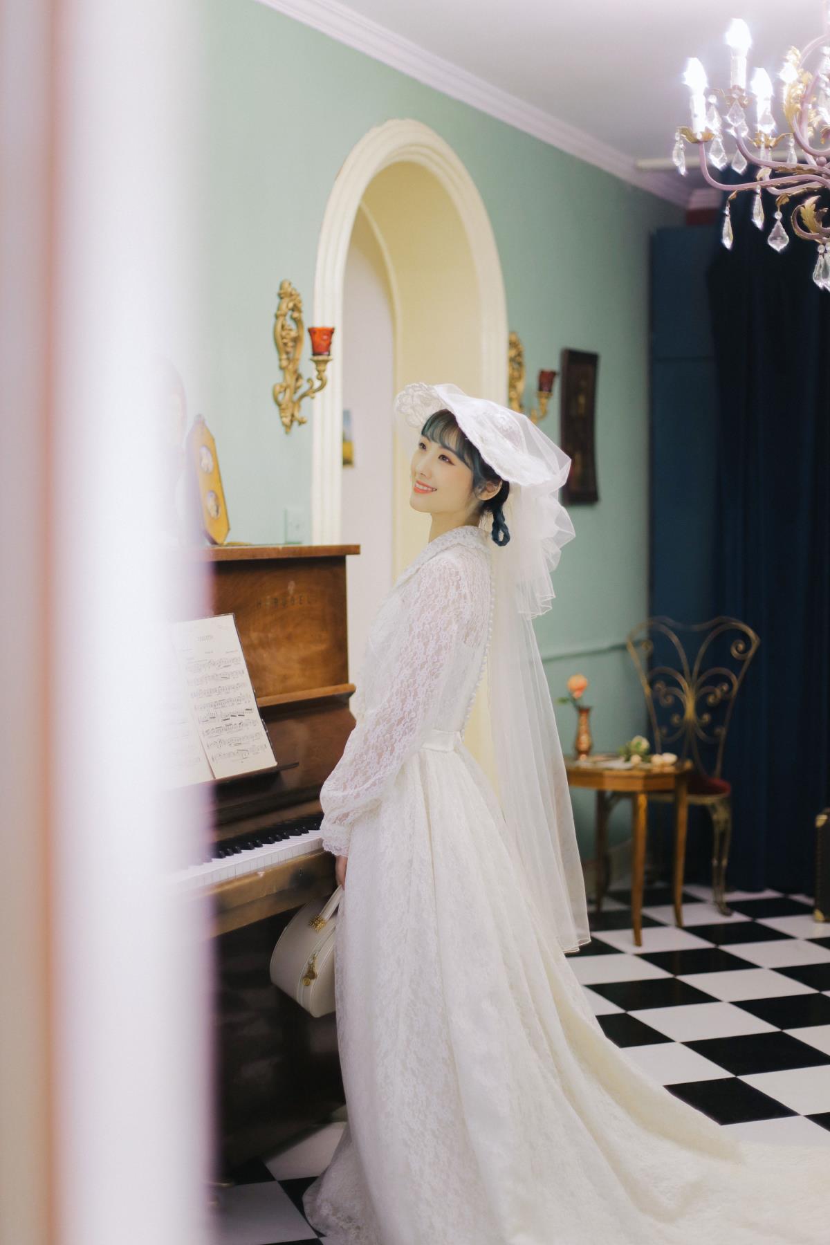 芳华白纱 - 摄影：蓝胖子 - 模特：小曹-艺语图