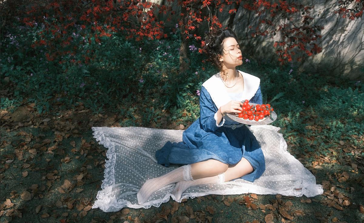 春天的风 – 摄影：溜花梨 – 模特：一只仟仟-艺语图