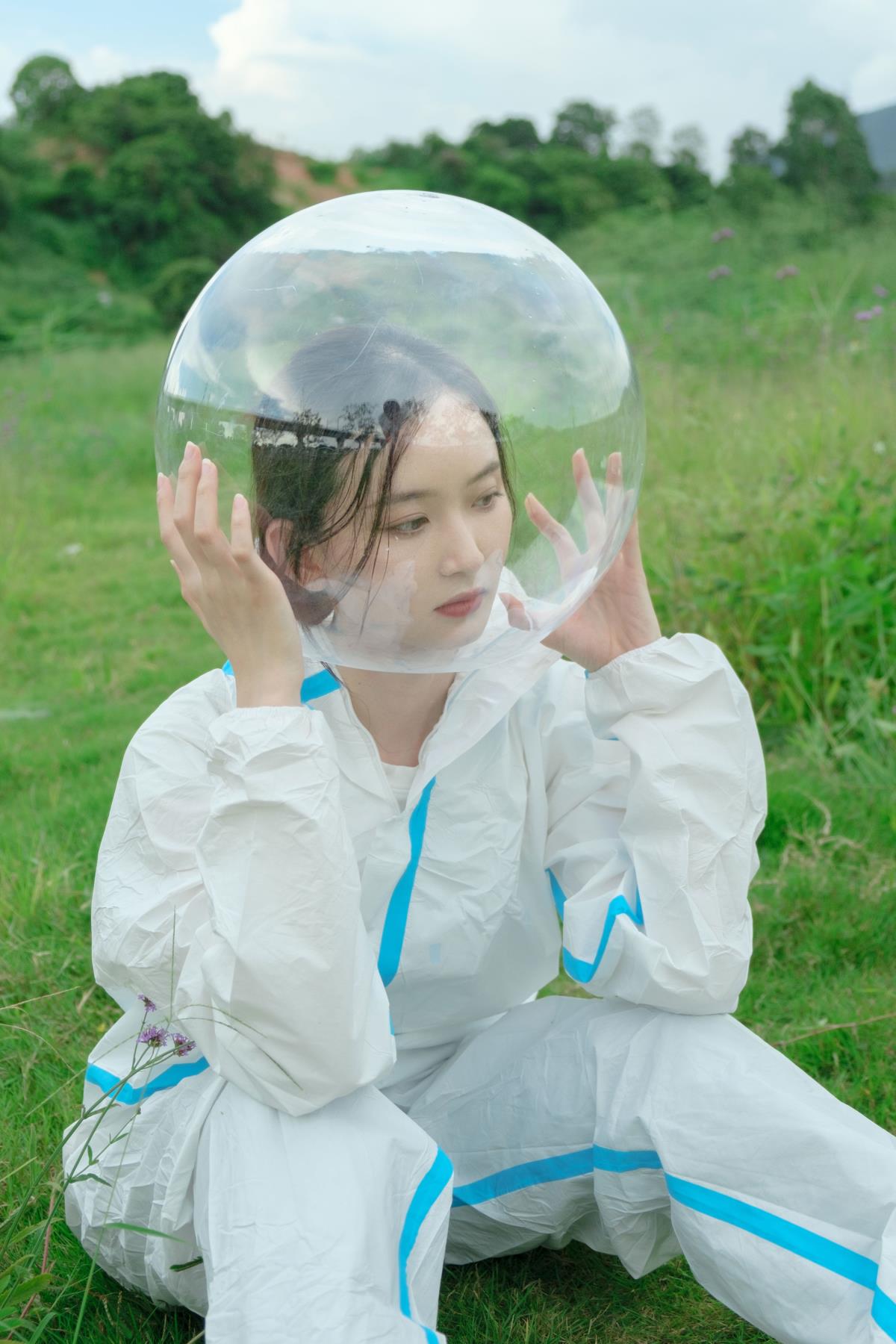 疫情狂想 - 摄影：指尖风月 - 模特：小熊维妮-艺语图