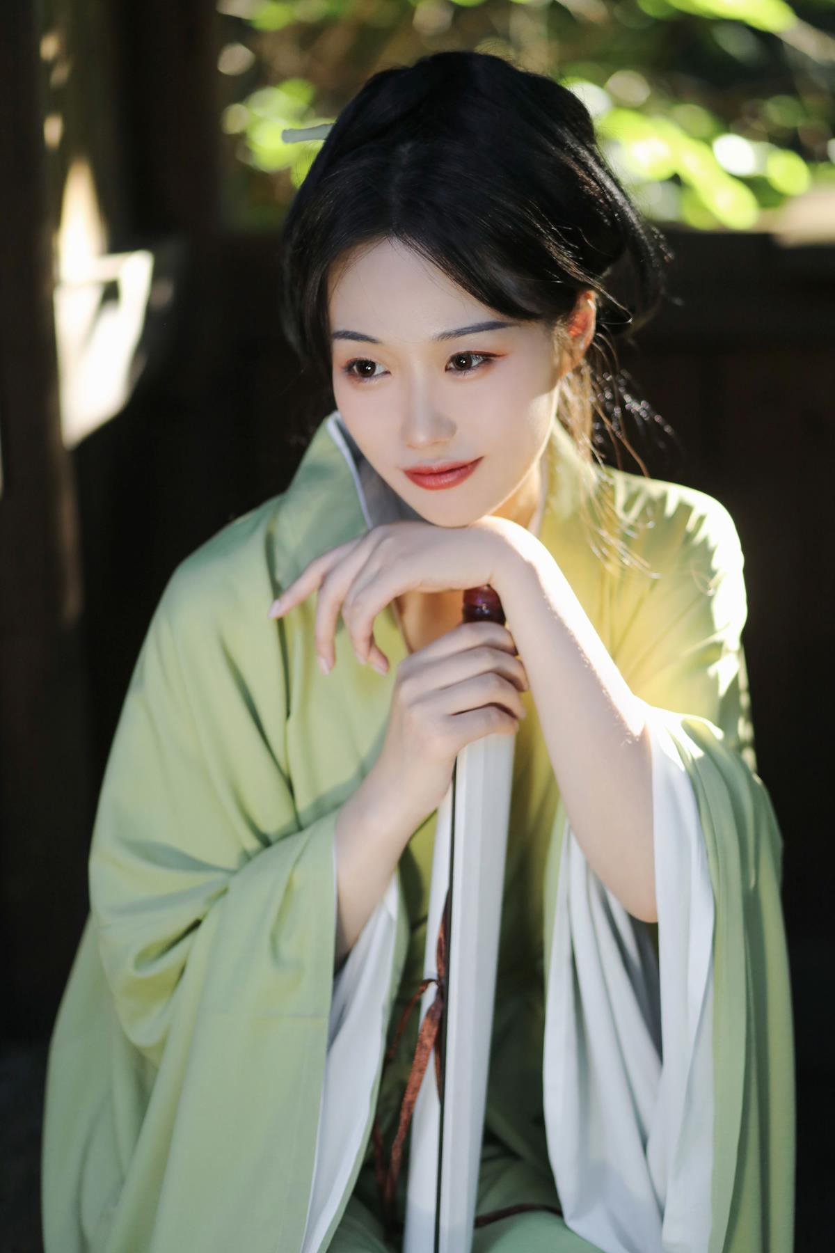 竹里居 - 摄影：清洛 - 模特：迟白-艺语图