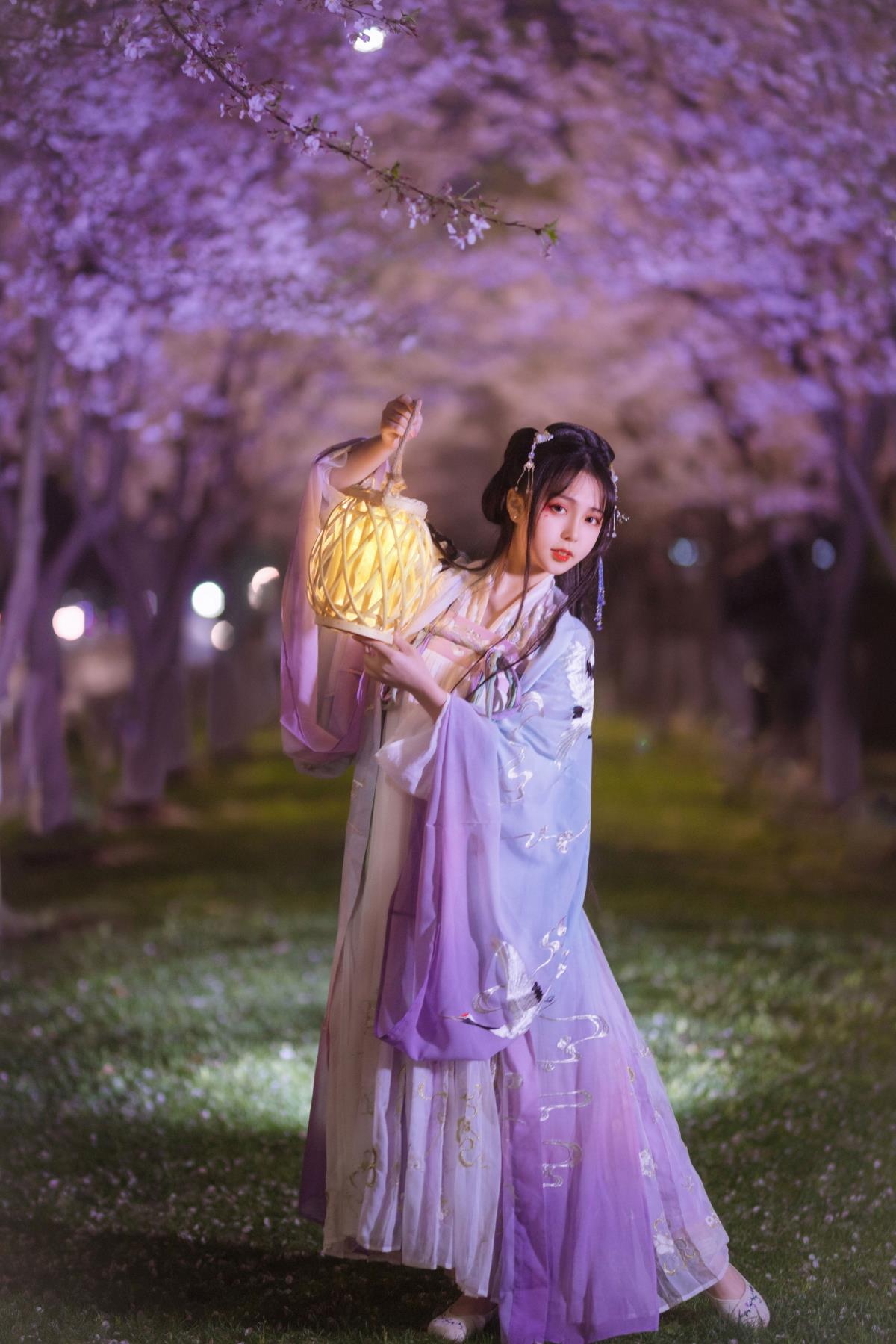 夜樱 - 摄影：摄影米若 - 模特：阡墨红尘-艺语图