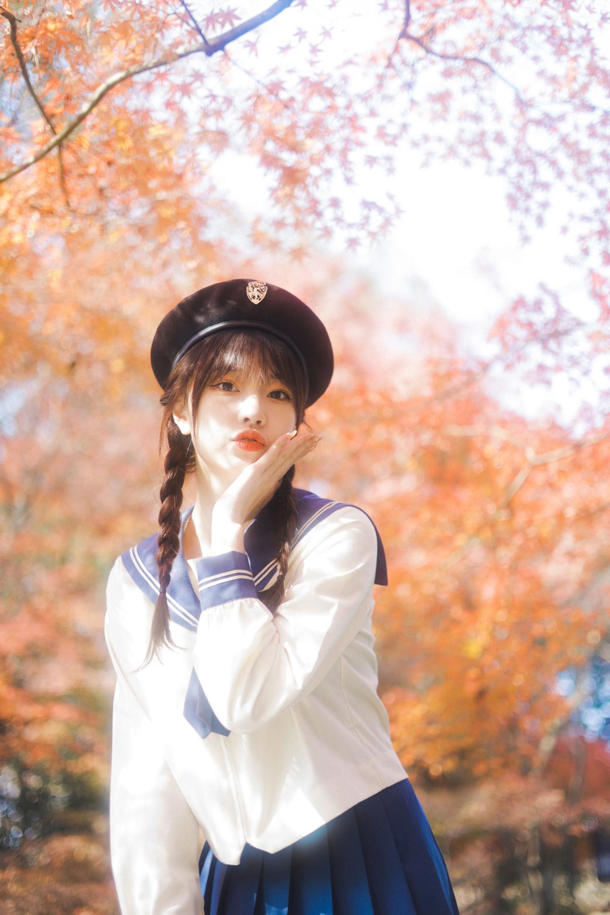 枫 – 摄影：蓝胖子 – 模特：小凤-艺语图