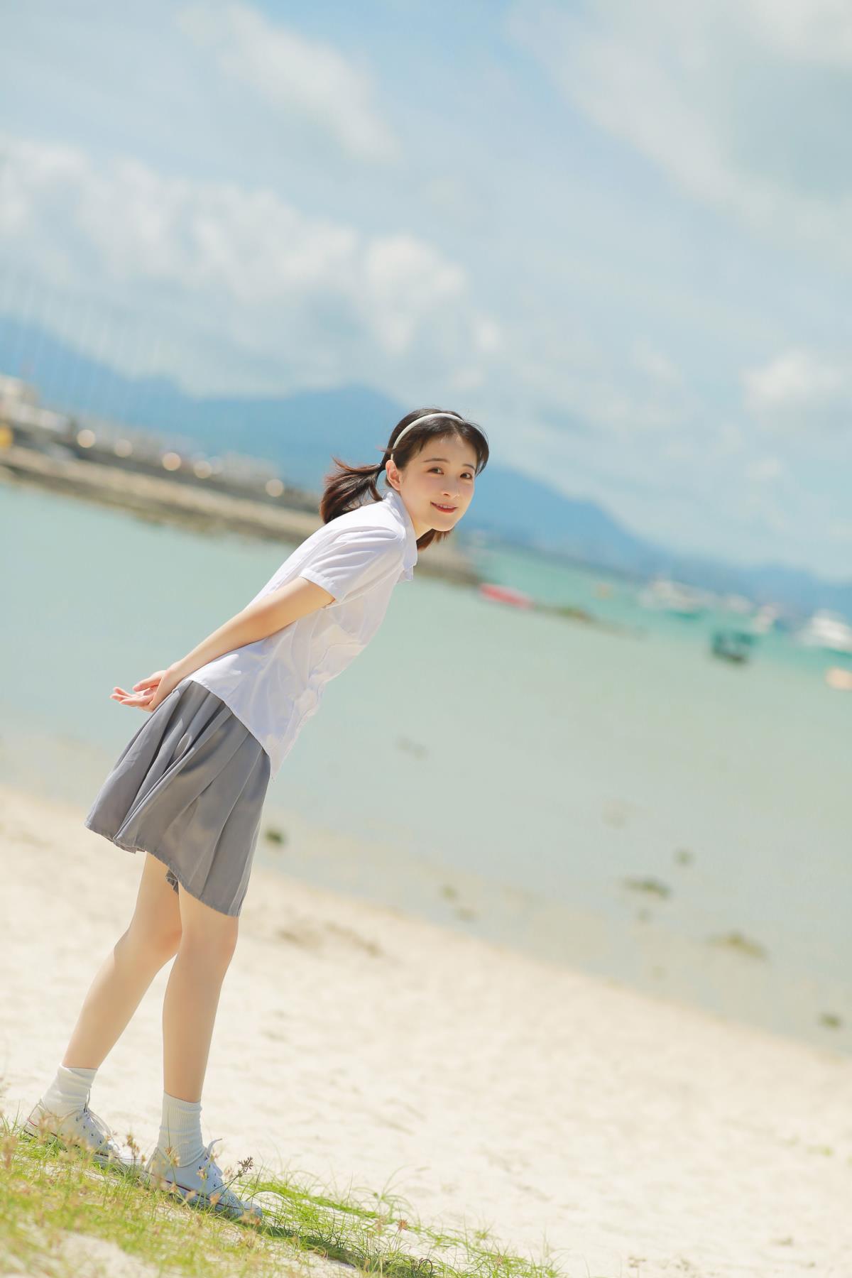 薄荷夏天 - 摄影：摄影师暗栀 - 模特：甜酒八號-艺语图