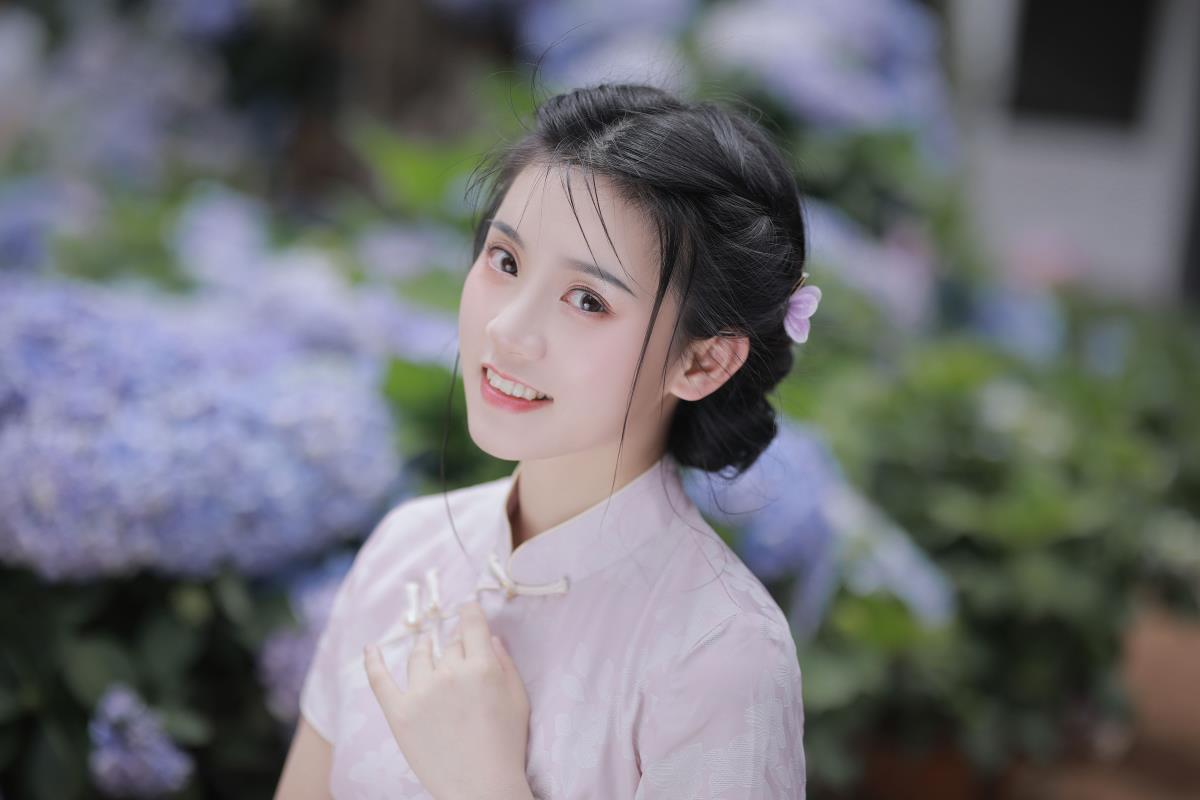 旗袍与绣球 - 摄影：阿录- - 模特：Dear-郑同学-艺语图