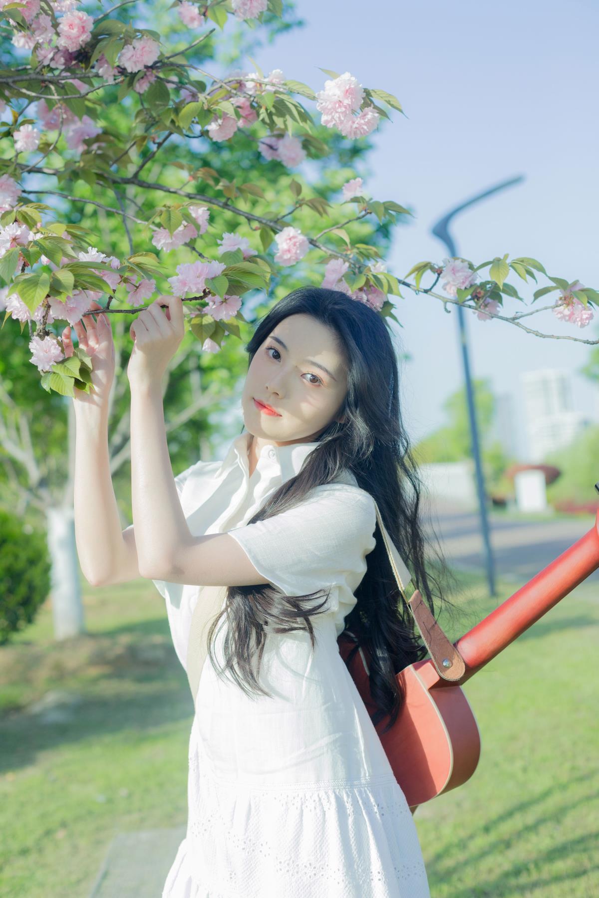 给晚樱的情歌 – 摄影：LLL_Lia_ – 模特：靜鏡婧-艺语图