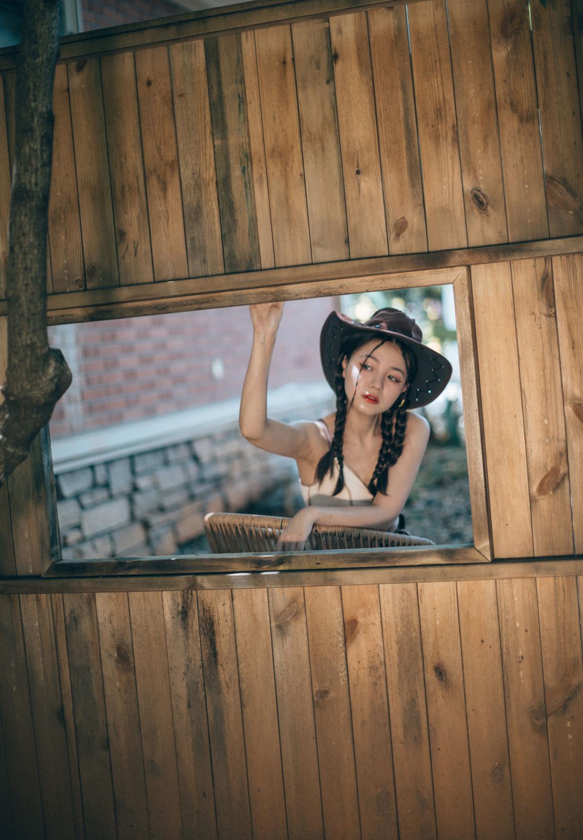 牛仔的夏天 - 摄影：明月浣尘 - 模特：夏芸是只小考拉-艺语图