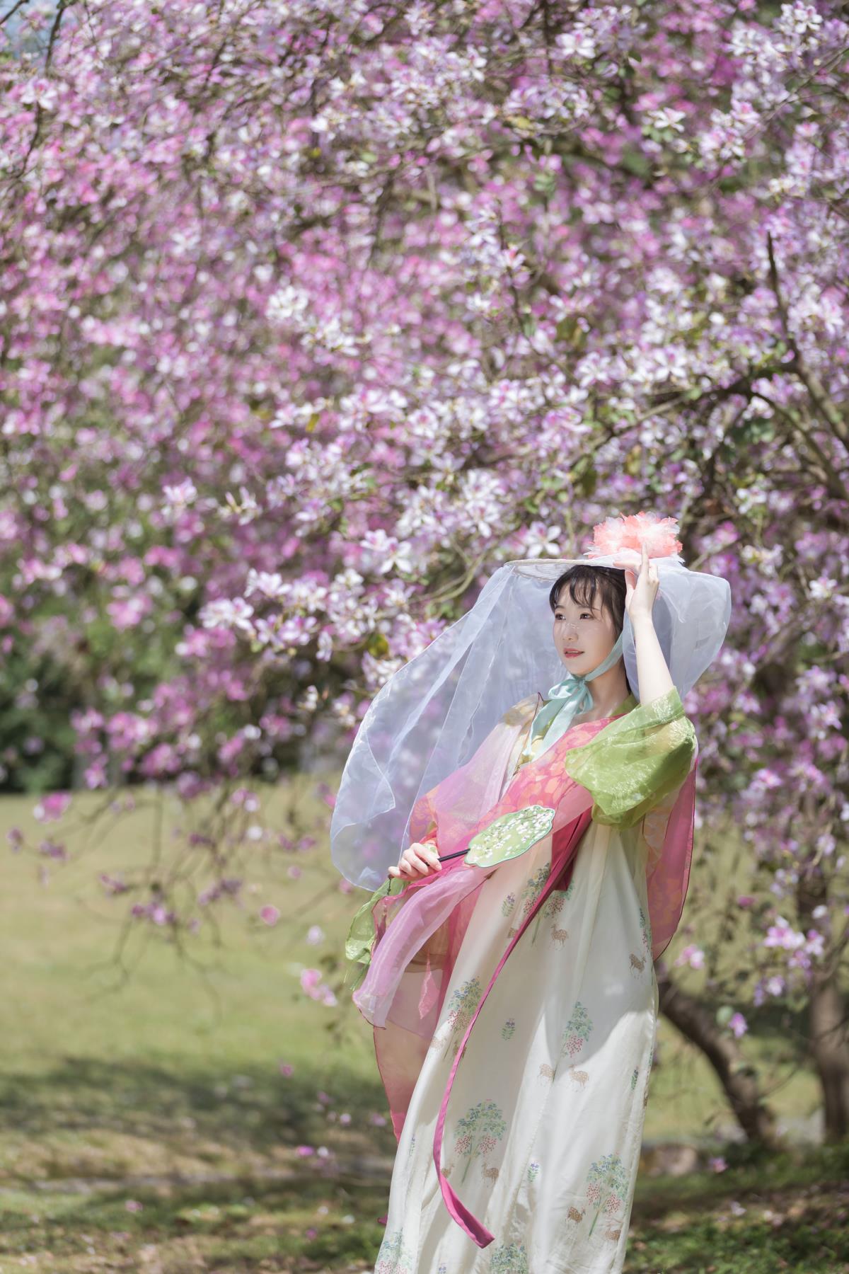 花如锦 – 摄影：沉诗思 – 模特：fun-艺语图