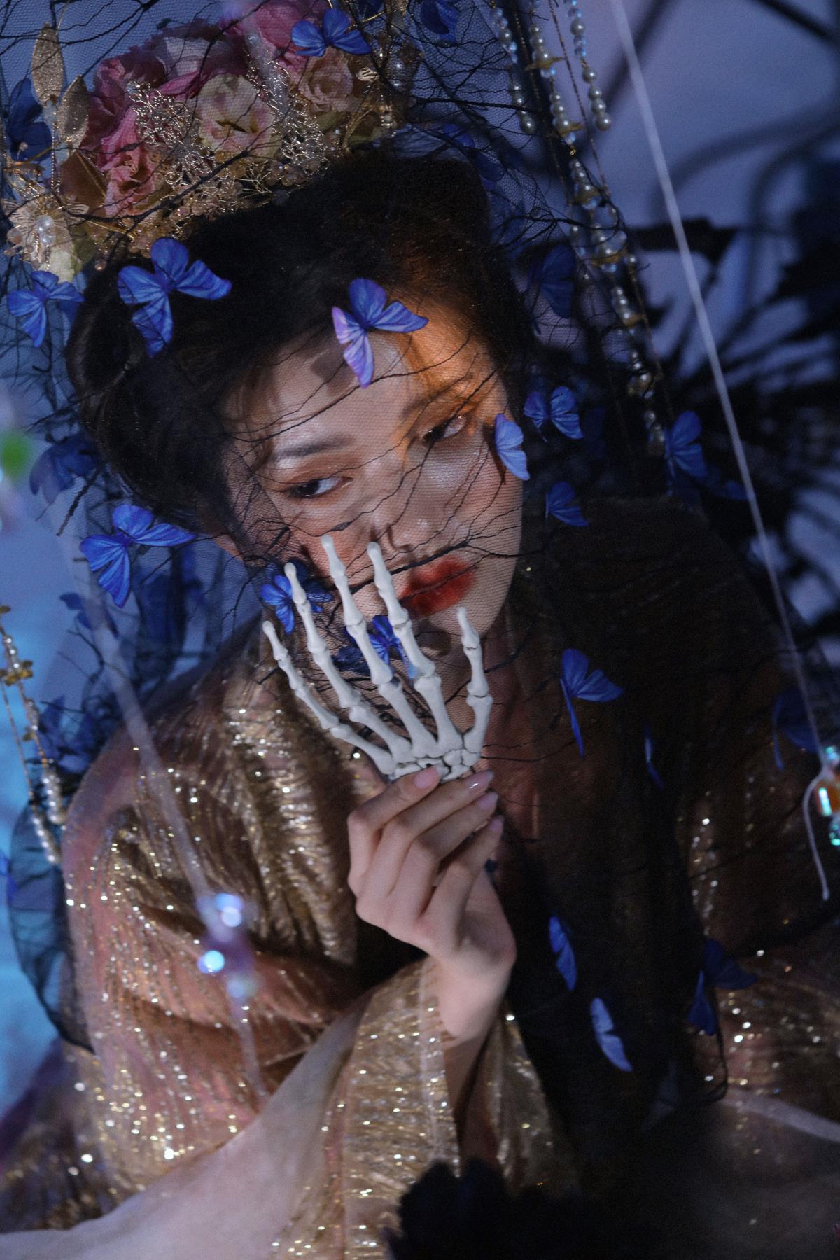 蝴蝶夫人 – 摄影：一口流心芝士 – 模特：遇孤山-艺语图