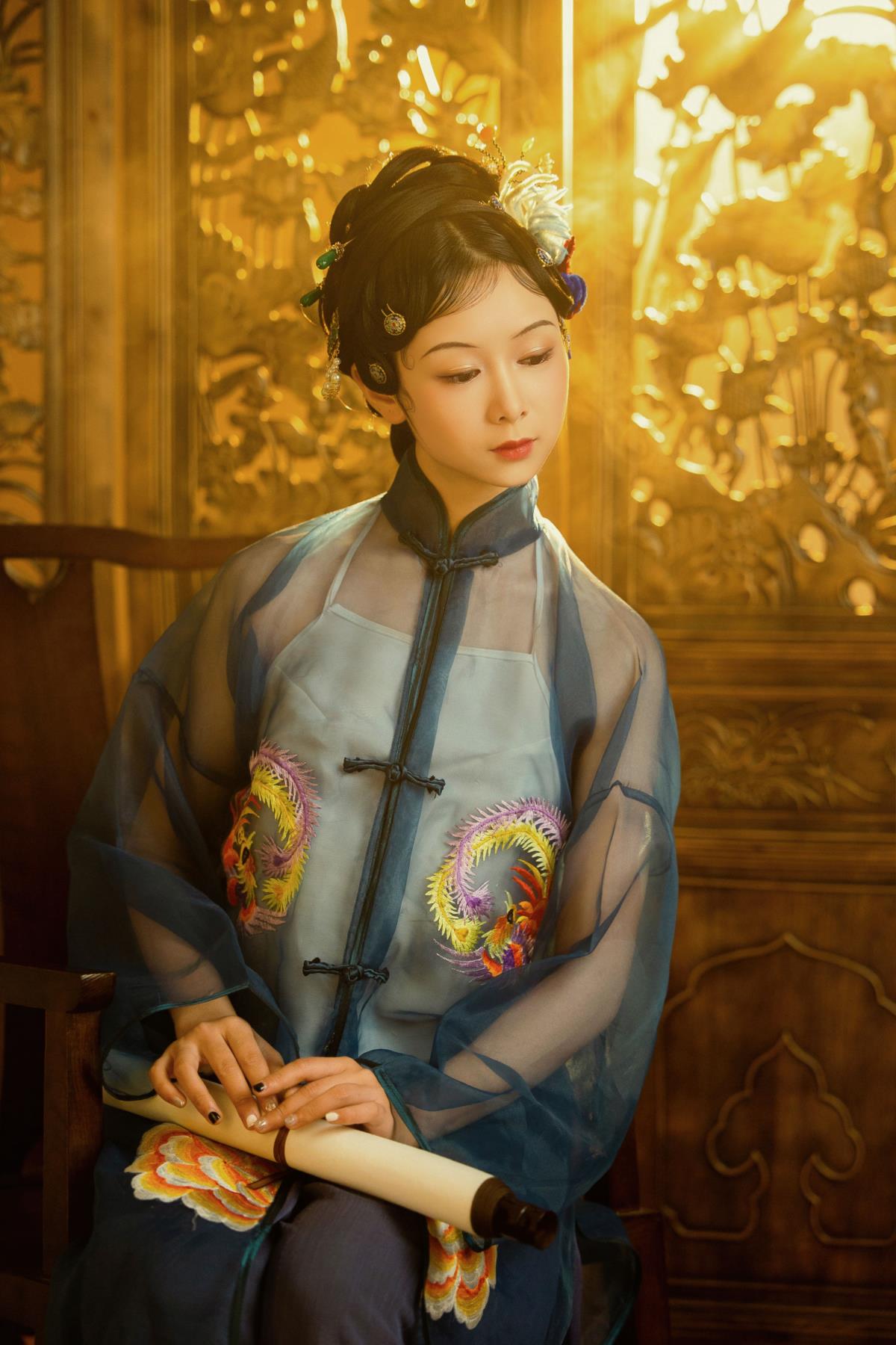 清宫戏曲 – 摄影：井月 – 模特：周周-艺语图