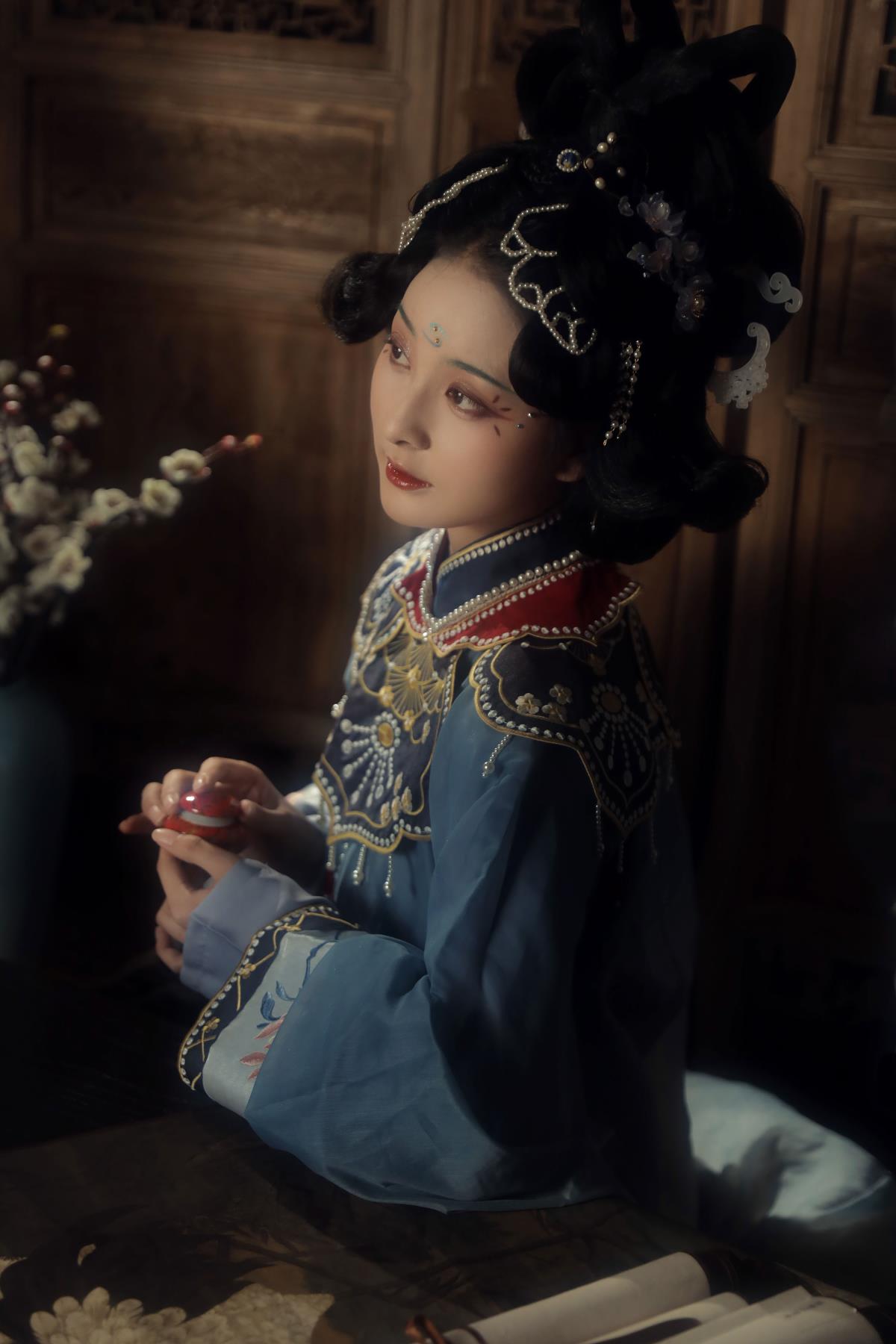 十二星座之巨蟹座：闺秀 – 摄影：摄影师桐子 – 模特：莺莺迟-艺语图