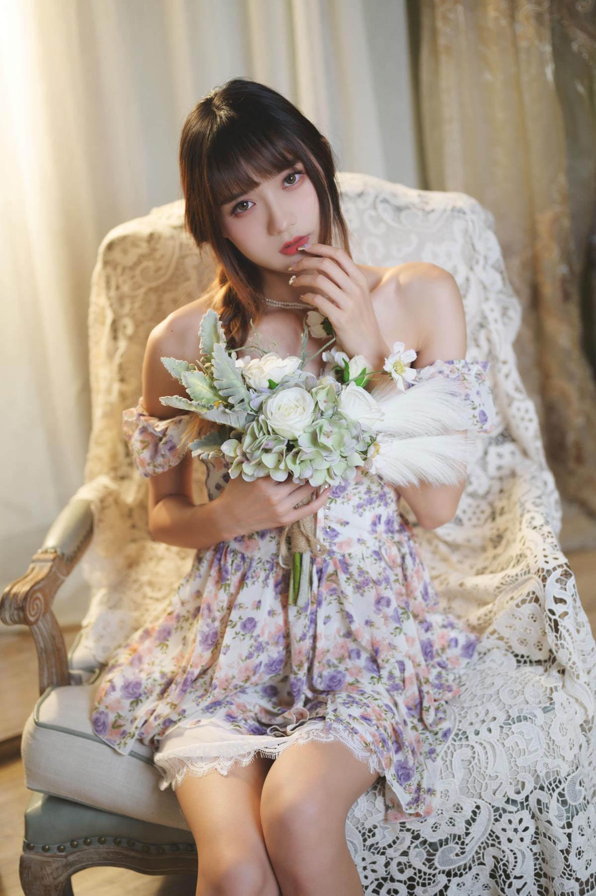 紫丁香 - 摄影：魔颜社D叔 - 模特：兔子Zzz不吃胡萝卜-艺语图