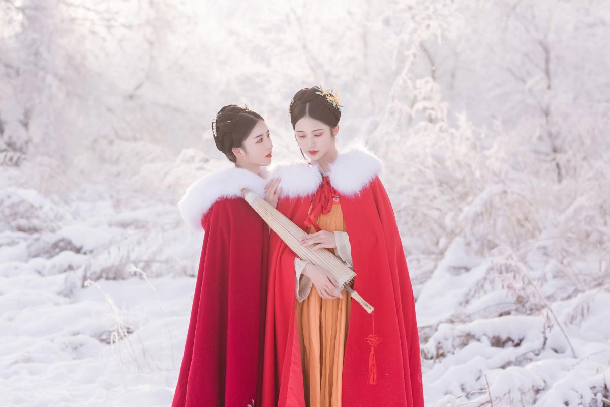 异乡雪 – 摄影：柳若汐- – 模特：沐槿cutie-艺语图