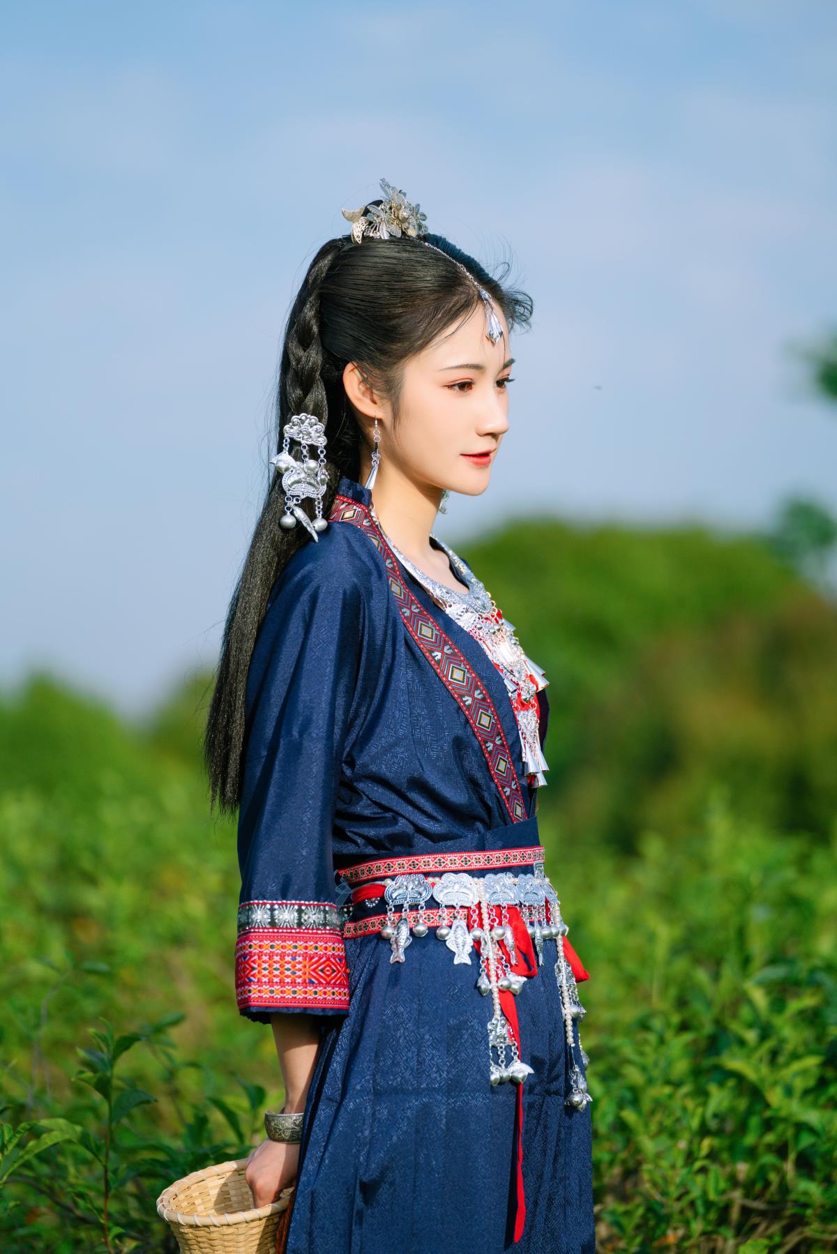 采茶姑娘 - 摄影：笑格格 - 模特：静子-艺语图