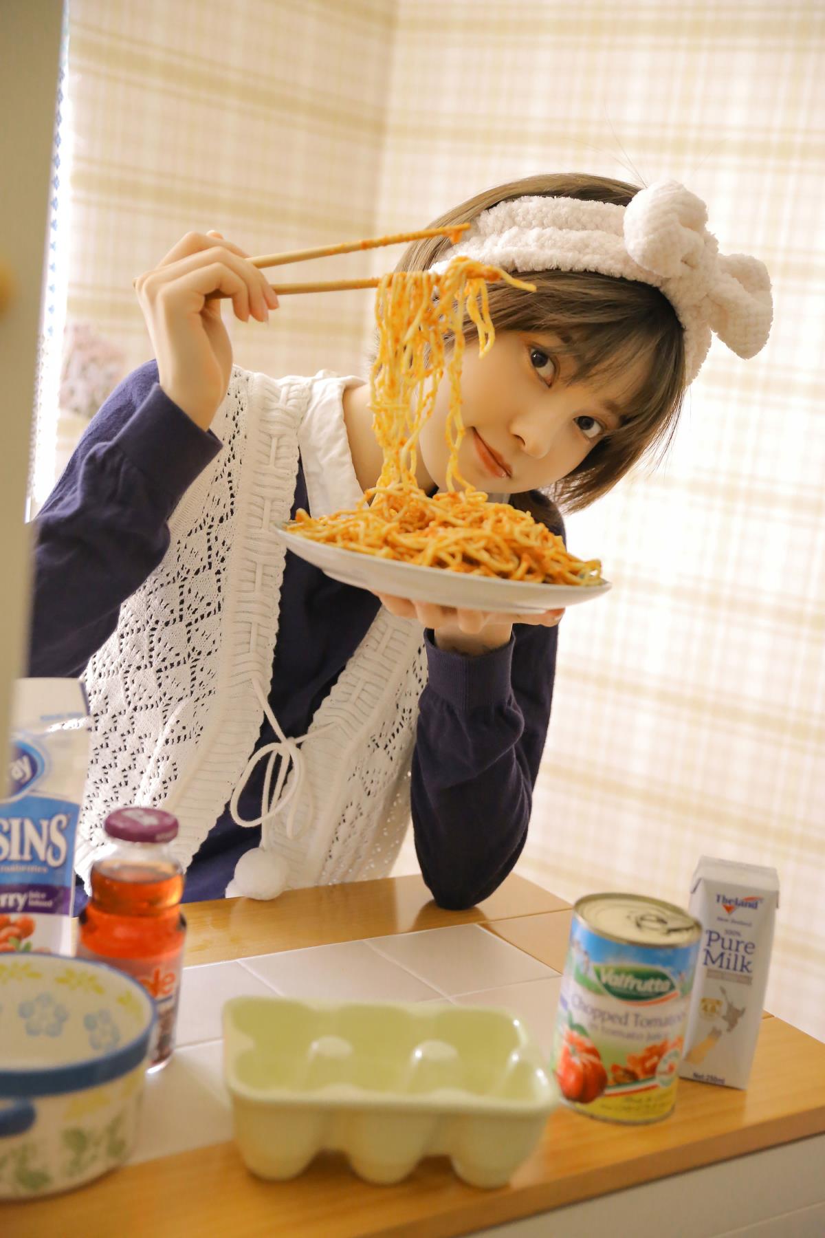 请你吃面啊 – 摄影：Sa娇少女写真馆 – 模特：子羲_sissi-艺语图