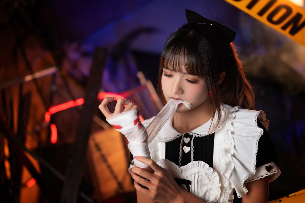 战斗女仆 - 摄影：魔颜社D叔 - 模特：兔子Zzz不吃胡萝卜-艺语图