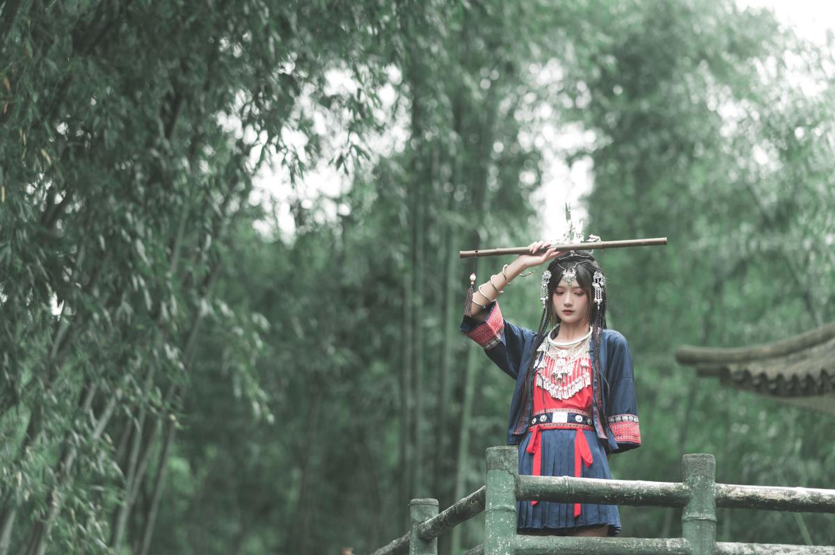 苗疆一梦 - 摄影：魔颜社D叔 - 模特：兔子Zzz不吃胡萝卜-艺语图